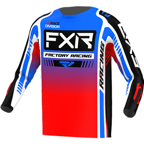 FXR CLUTCH PRO MX JERSEY 23 - BLUE/RED/WHITE 