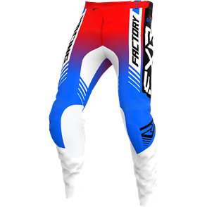 FXR CLUTCH PRO MX PANT 23 - BLUE/RED/HIVIS 