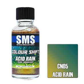 SMS AIRBRUSH PAINT 30ML COLOUR SHIFT ACID RAIN ACRYLIC LACQUER SCALE MODELLERS SUPPLY