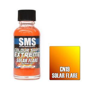 SMS AIRBRUSH PAINT ACRYLIC LACQUER COLOUR SHIFT EXTREME SOLAR FLARE 30ML