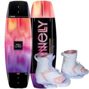 CONNELLY 2023 WOMENS WILD CHILD WAKEBOARD W/OPTIMA BINDING 131 CM