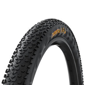 CONTINENTAL CONTINENTAL DUBNITAL TUBELESS READY FOLDING TYRE 27.5 X 2.2 TRAIL CASING RAPID COMPOUND BLACK