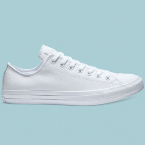 CONVERSE CT BASIC LEATHER LOW WHITE
