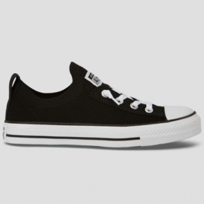 CONVERSE WOMENS CT SHORELINE KNIT SLIP BLACK/WHITE/BLACK