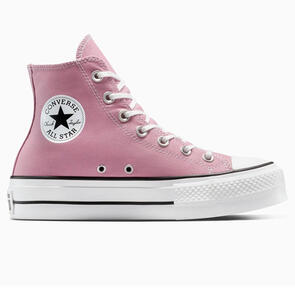 CONVERSE WOMENS CHUCK TAYLOR ALL STAR LIFT HIGH TOP CLIFFSIDE ROSE