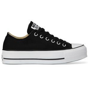 CONVERSE WOMENS CT LIFT CANVAS LOW BLACK/GARNET/WHITE