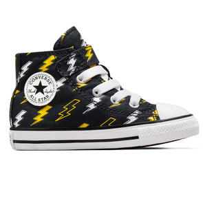 CONVERSE TODDLERS CT ELECTRIC BOLT HI BLACK/GOLDEN