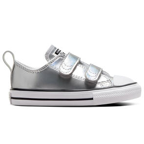 CONVERSE TODDLERS CT SHINE 2V LOW SILVER/WHITE/SILVER