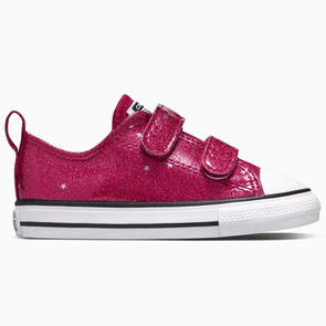 CONVERSE TODDLERS CT STAR GLITTER LOW SPORTY BERRYWHITE EGRET