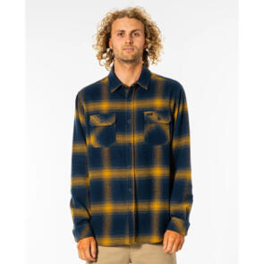 RIP CURL COUNT FLANNEL SHIRT GOLD