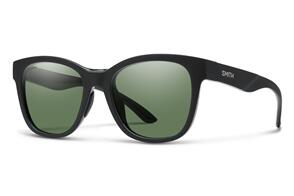 SMITH CAPER MATTE BLACK CHROMAPOP  POLARIZED GRAY GREEN