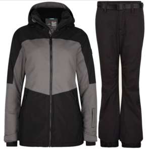 ONEILL SNOW HALO JACKET + STAR SLIM PANTS BLACK OUT COMBO