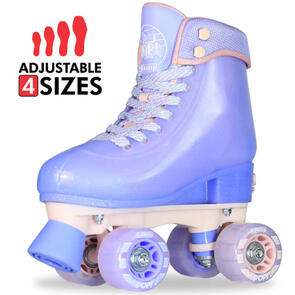 CRAZY SKATES SODA POP BUBBLEGUM SIZE ADJUSTABLE ROLLER SKATES