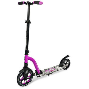 CRAZY SKATES INFINITY NEW YORK PLUM BIG WHEEL COMMUTER SCOOTER  PLUM