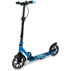 CRAZY SKATES INFINITY TOKYO CYAN BIG WHEEL COMMUTER SCOOTER  CYAN