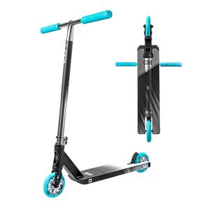 CORE CD1 (DUO) COMPLETE SCOOTER - CHROME/TEAL