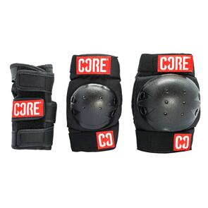 CORE PROTECTION JUNIOR TRIPLE PAD SET KNEE/ELBOW/WRIST