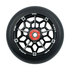 CORE HEX HOLLOW STUNT SCOOTER WHEEL 110MM - BLACK (SINGLE WHEEL)