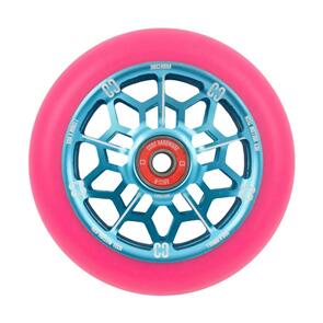 CORE HEX HOLLOW STUNT SCOOTER WHEEL 110MM - PINK/BLUE (SINGLE WHEEL)