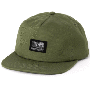 CREATURES OF LEISURE GLOBAL HARDWARE CAP DARK OLIVE