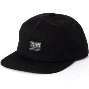 CREATURES OF LEISURE GLOBAL HARDWEAR CAP BLACK