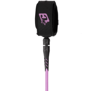 CREATURES OF LEISURE PRO 6' SLIM FIT LEASH GUAVA BLACK