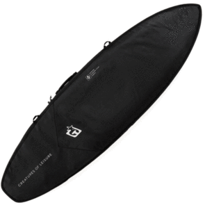 CREATURES OF LEISURE SHORTBOARD DAY USE DT2.0 COVER BLACK SILVER