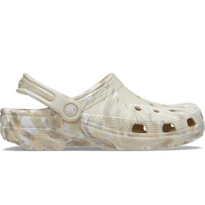 CROCS CLASSIC MARBLED CLOG BONE/MULTI