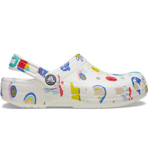 CROCS CLASSIC DOODLE PRINT CLOG TODDLERS