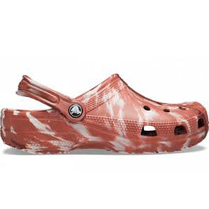 CROCS CLASSIC MARBLED CLOG DARK CLAY/MULTI