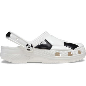 CROCS CLASSIC SOCCER BALL CLOG KIDS WHITE/BLACK