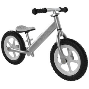 CRUZEE BALANCE BIKE SILVER - WEIGHS UNDER 2KG!