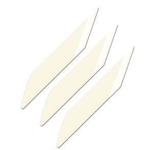 SMS SCALE MODELLERS SUPPLY CERAMIC SCRAPER : BLADE REFILL PACK (3PC)