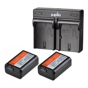 JUPIO BATTERY CHARGER KIT DUAL 2X NP-FW50 1080MAH FOR SONY DIGITAL CAMERAS