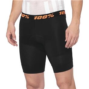 100% CRUX LINER SHORTS BLACK  