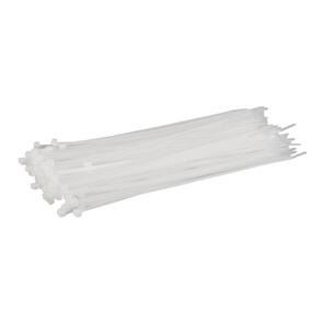 WHITES MOTORCYCLE PARTS WHITES CABLE TIES 100 X 2.5 MM 100PCS/BAG WHITE