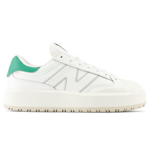 NEW BALANCE CT302 WHITE WITH SUCCULENT GREEN