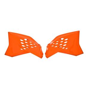 RTECH *RADIATOR SHROUDS RTECH KTM 65SX 09-15 ORANGE