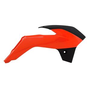 RTECH *RTECH RADIATOR SHROUDS  KTM 85SX 13-17 ORANGE BLACK