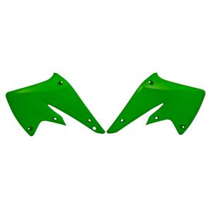 RTECH *RADIATOR SHROUDS RTECH KX250F 04-05 GREEN
