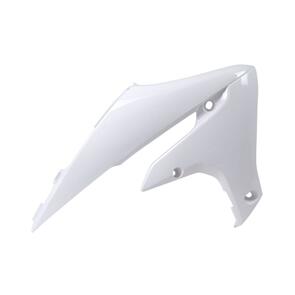 RTECH RADIATOR SHROUDS YAMAHA YZ450F 18-21 YZ250F YZ450FX 19-21 YZ250FX 20-21 WHITE