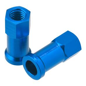 DRC D5802102 RIM LOCK NUTS 2PCS BLUE