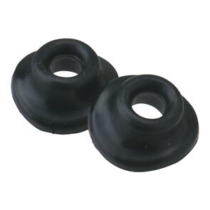DRC D5806001 AIRVALVE MUD GUARD BLACK 2PCS