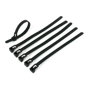 DRC D5810101 DRC RELEASE TIE WRAP BLACK 150MM 6PCS