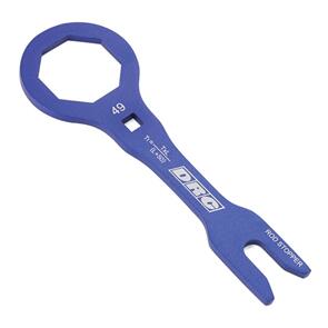 DRC D5937170 DRC PRO FORK CAP WRENCH KYB 49MM BLUE