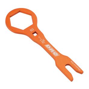 DRC D5937172 DRC PRO FORK CAP WRENCH WP 50MM ORANGE