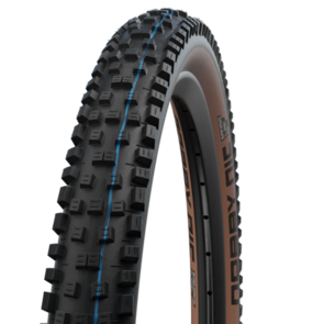 SCHWALBE NOBBY NIC 29X2.4 EV FOLD ADX SPEEDGRIP (BLUE) SUPER RACE TL-EASY HS602 (BROWN WALL)