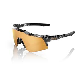 100% SPEEDCRAFT XS - MONEY MIKE 3 POLISHED BLACK TORTOISE - HIPER 24K GOLD MIRROR