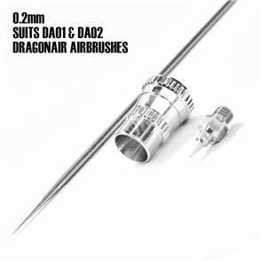SMS SCALE MODELLERS SUPPLY DRAGONAIR AIRBRUSH 0.2MM NOZZLE KIT