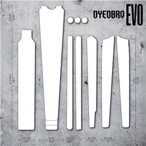 DYEDBRO GRAVEL FRAME PROTECTION - EVO CLEAR  - GLOSS 